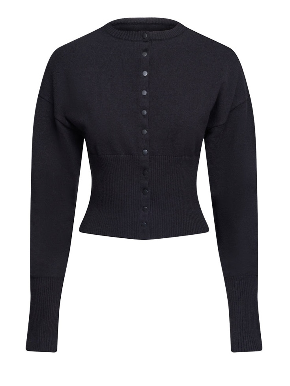 LIONESS Head In The Clouds Cardigan Onyx